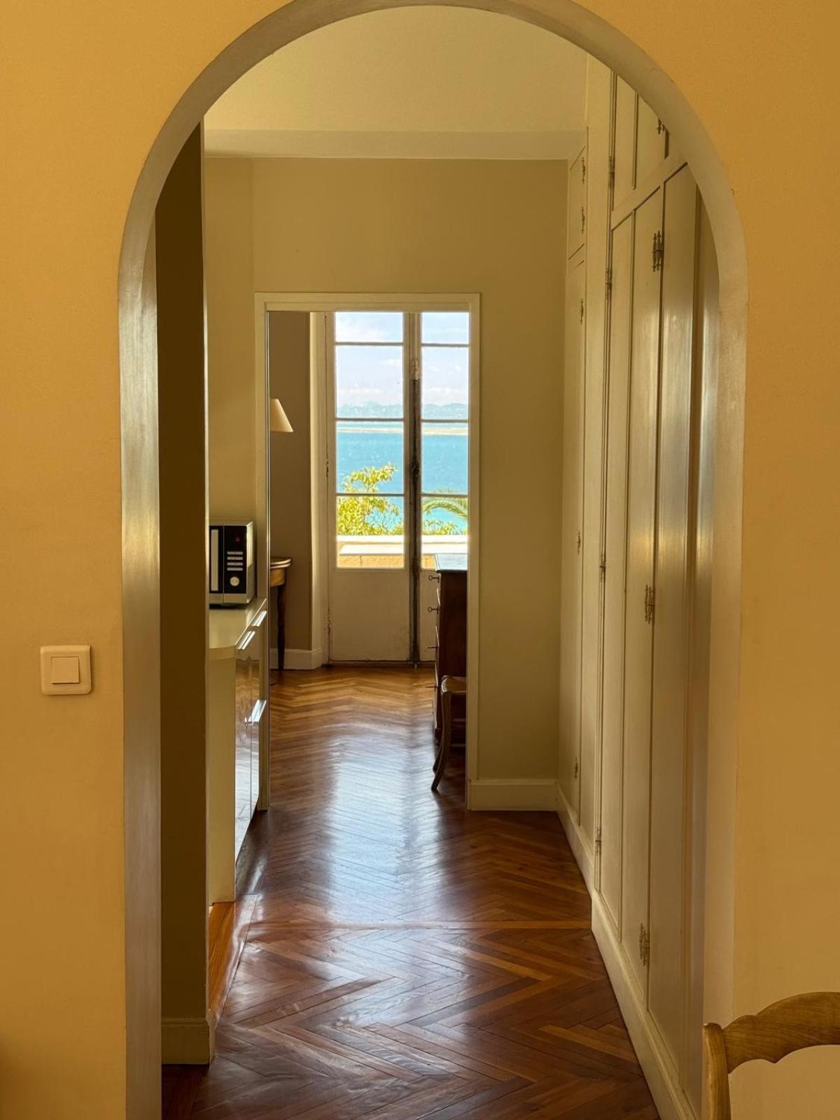 Palmeraie - Magnifique Appartement D'Epoque Avec Vue Mer 4 Personnes Avec Terrasse Le Port Nice Luaran gambar